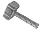 A hammer